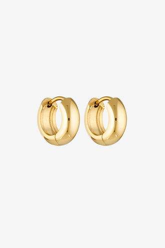 Porter Jewellery Petite Thick Huggie 8MM - Gold