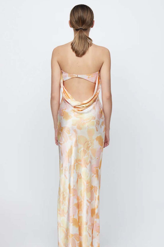 Bec & Bridge Indi Strapless Maxi - Floral Haze