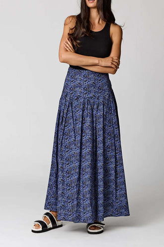 Remain Adelade Skirt - Inky Floral