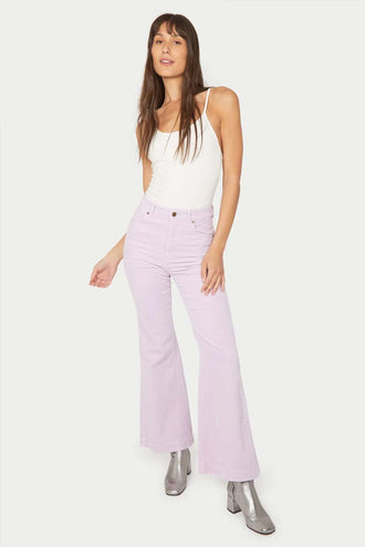 Rollas Eastcoast Flare - Lavender Cord