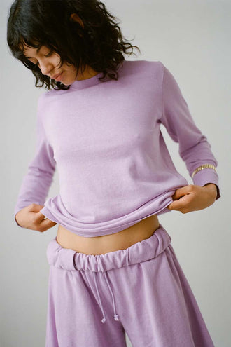 Buddy Classic Hemp Long Sleeve - Lilac