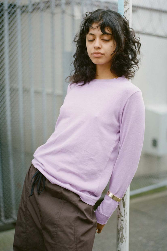 Buddy Classic Hemp Long Sleeve - Lilac