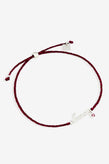 By Charlotte Love Cord Bracelet - Silver