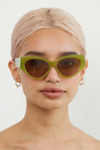 Lu Goldie Milou Sunglasses - Leaf