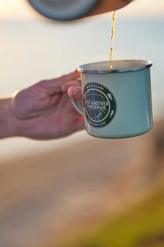 Just Another Fisherman Global Angler Mug - Natural