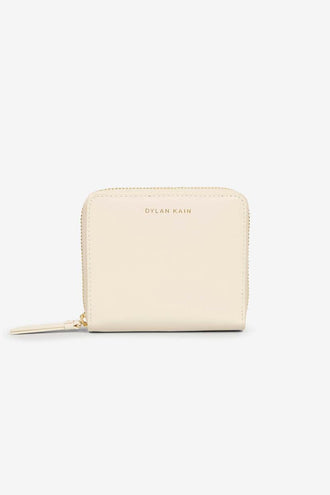Dylan Kain The Naomi Wallet - Cream Light Gold
