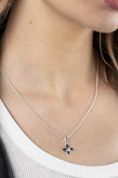 Stolen Girlfriends Club Ninja Star Necklace - Silver