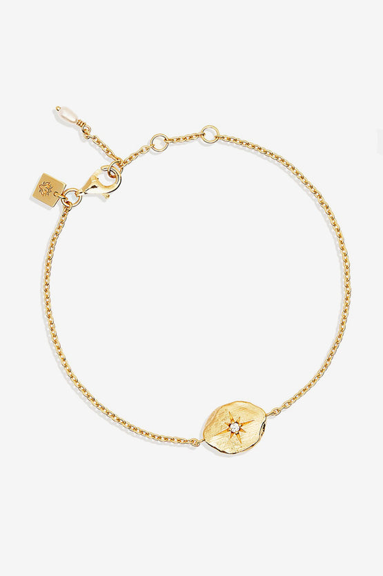 By Charlotte North Star Bracelet - Gold