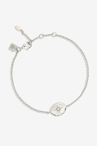By Charlotte North Star Bracelet - Silver