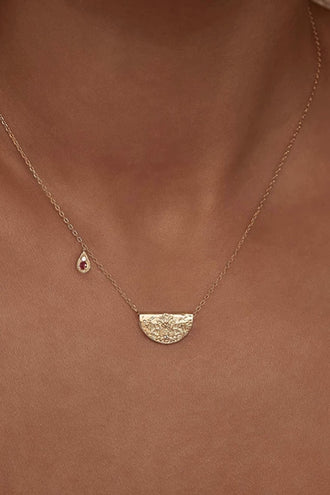 By Charlotte Embrace Your Path Necklace - Silver