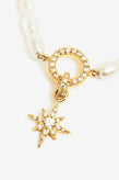 By Charlotte Dancing In Starlight Pearl Choker - Gold