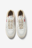 S.W.C Pearl S-Strike Leather - White & Red