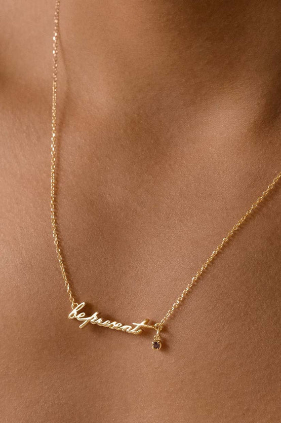 By Charlotte Be Present Necklace - Gold