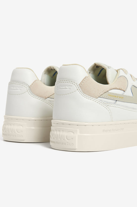 S.W.C Pearl S-Strike Leather - White Putty