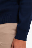 Norse Projects Raffo Compact Cotton - Dark Navy