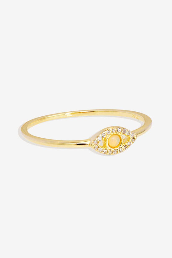 By Charlotte Eye Of Intuition Ring - Gold