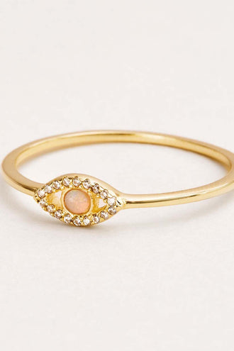 By Charlotte Eye Of Intuition Ring - Gold