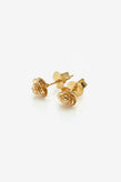 Stolen Girlfriends Club Rose Bud Earrings - 18K Gold