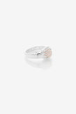 Stolen Girlfriends Club Baby Claw Ring - Rose Quartz