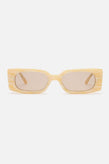 Lu Goldie Salome Sunglasses - Banana Milk