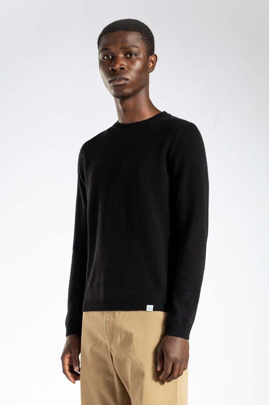 Norse Projects Sigfred Lambswool - Black