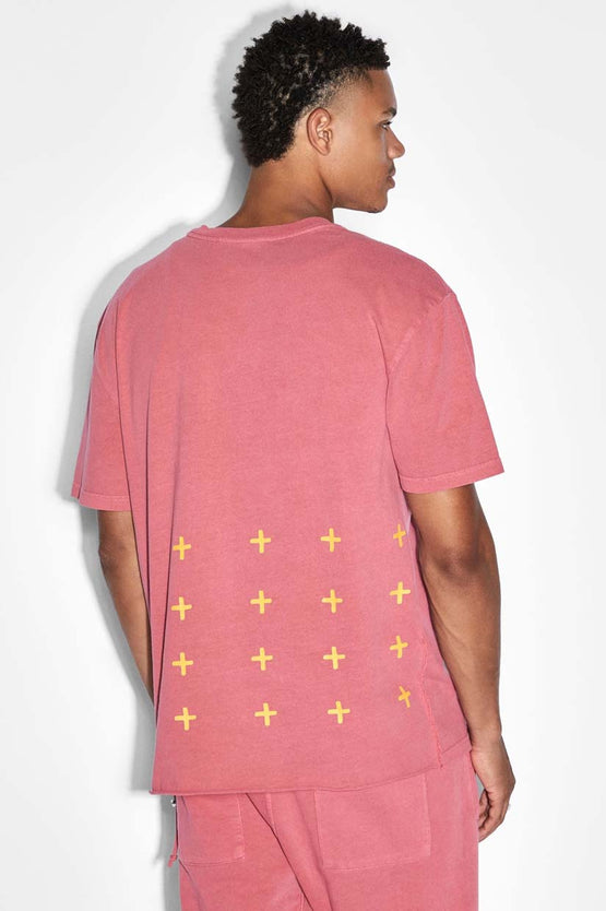 Ksubi Pixel Sign Biggie SS Tee - Sundown