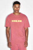 Ksubi Pixel Sign Biggie SS Tee - Sundown