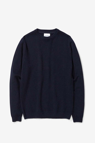 Norse Projects Sigfred Lambswool - Dark Navy