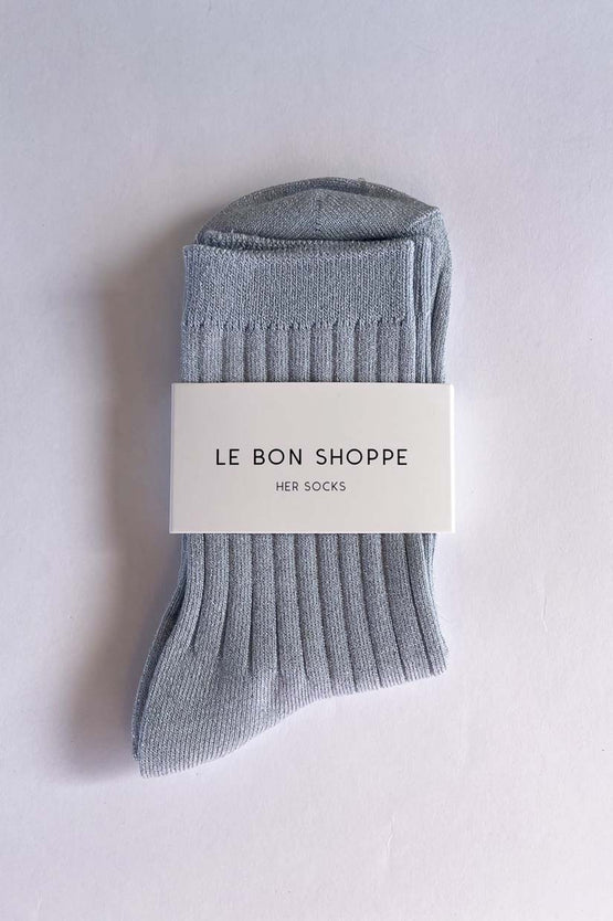 Le Bon Shoppe Her Socks Lurex - Glittery Sky