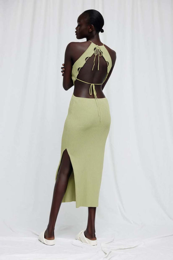 Significant Other Skye Midi Dress - Avocado