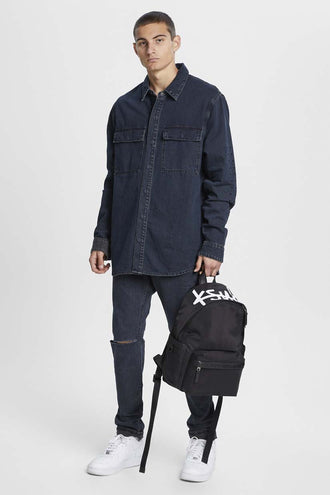 Ksubi Snakebite LS Shirt - Shadow Re-Dye