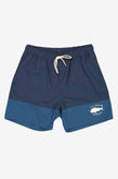 Just Another Fisherman Snapper Logo Shorts - Blue