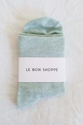 Le Bon Shoppe Sneakers Socks - Sea Foam