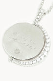 By Charlotte Dancing In Starlight Spinner Necklace - Silver