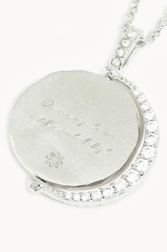 By Charlotte Dancing In Starlight Spinner Necklace - Silver