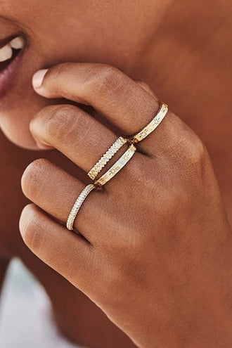By Charlotte Stardust Ring - Gold