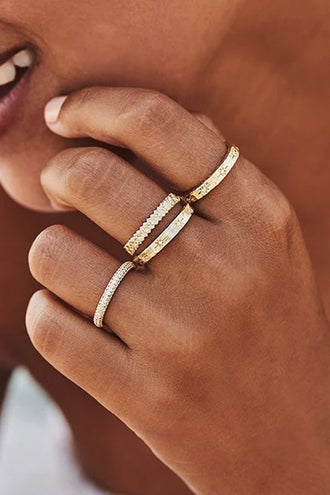 By Charlotte Stardust Ring - Silver