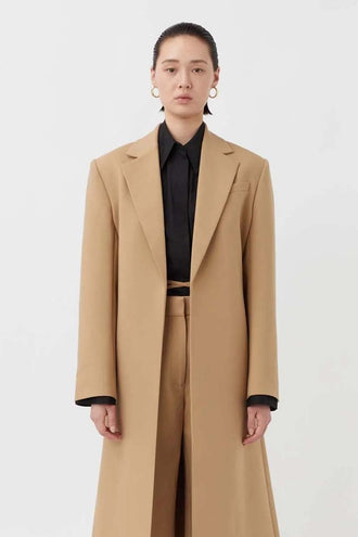 Camilla & Marc Sterling Tailored Coat - Camel