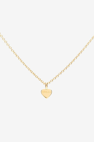 Stolen Girlfriends Club Stolen Heart Necklace - 18K Gold