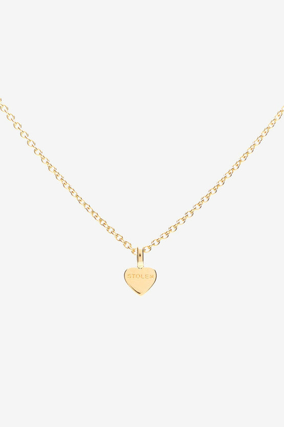 Stolen Girlfriends Club Stolen Heart Necklace - 18K Gold