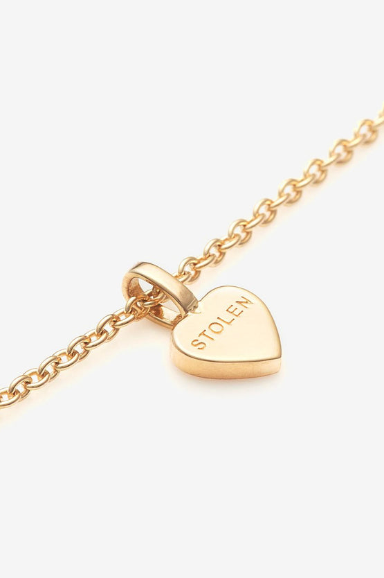 Stolen Girlfriends Club Stolen Heart Necklace - 18K Gold