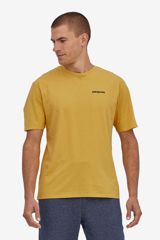 Patagonia P-6 Mission Organic T-Shirt - Surfboard Yellow