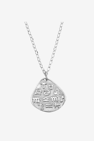 Baby Anything Talisman Zodiac Medium Pendant - Sterling Silver