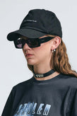 Stolen Girlfriends Club Text Logo Cap - Washed Black