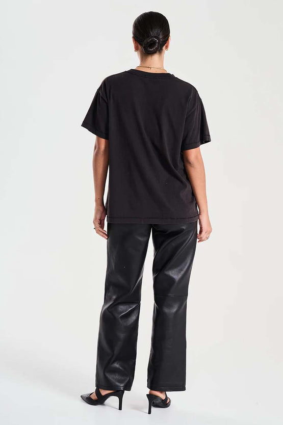 Ena Pelly Tigers Eye Tee - Washed Black