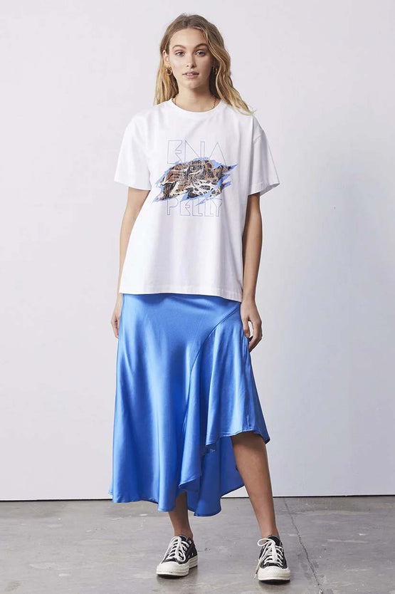Ena Pelly Tigers Eye Tee - White