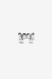 Stolen Girlfriends Club Tiny Stolen Star Earrings - Silver