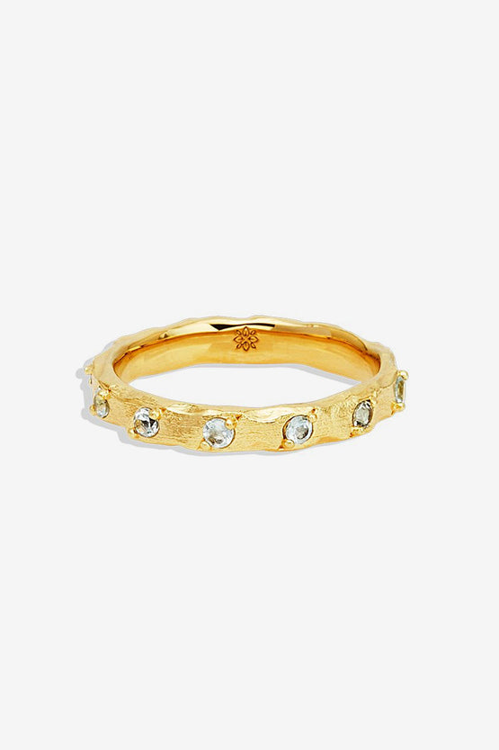 By Charlotte Cosmic Topaz Ring - Gold