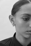La Tribe Trio Ivy Hoops - Silver