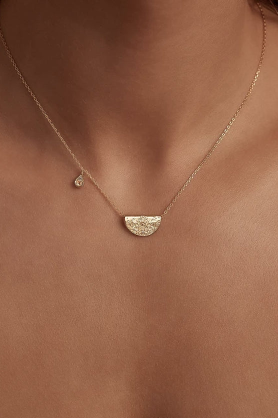 By Charlotte Illuminate Truth Necklace - Gold